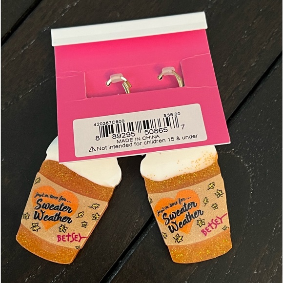 Betsey Johnson Earrings - Picture 5 of 5